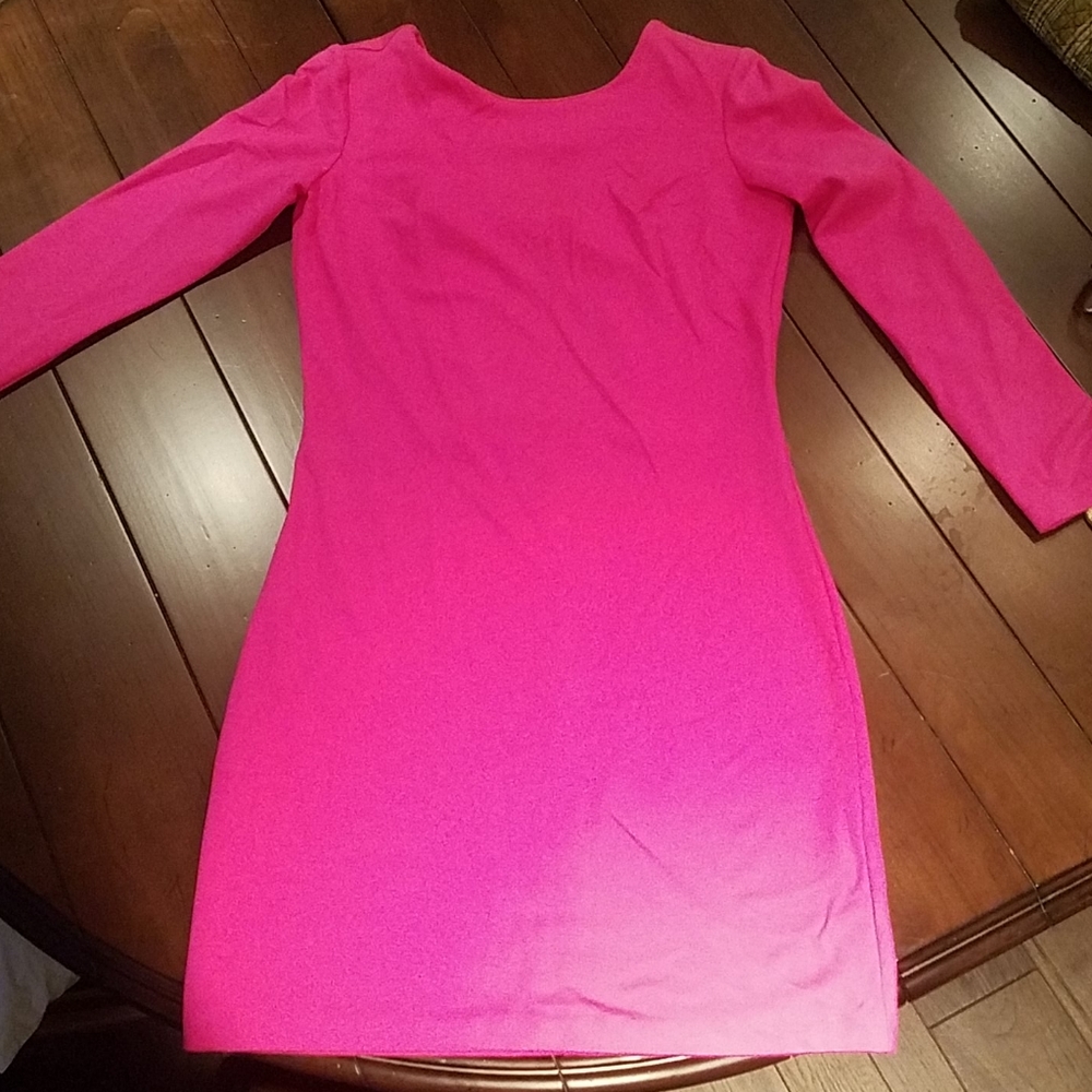 Pink dress